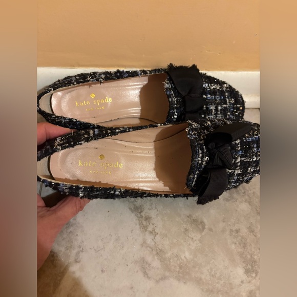 Kate Spade Gino Tuxedo Tweed Loafers in Blue - Picture 12 of 13